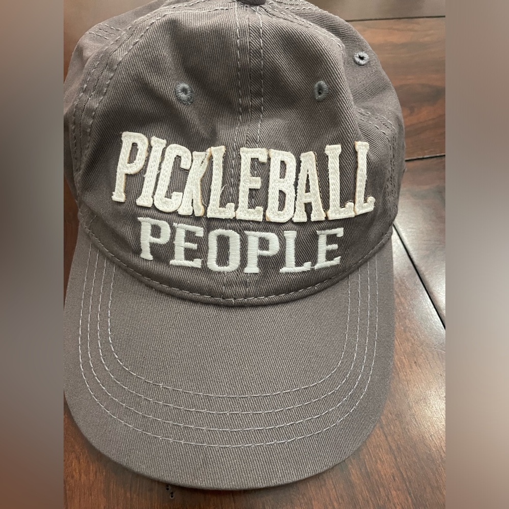 Gray Pickleball People Cap